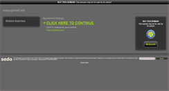 Desktop Screenshot of eazyupload.net